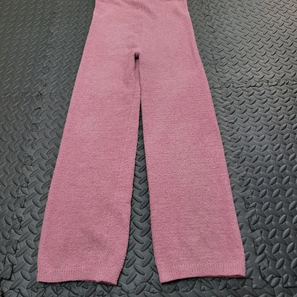 Sincerely Jules 2 Piece Knit Lounge Set Women's S Pink Pants Tank Cozy